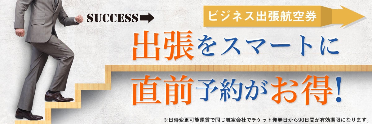 ビジネス出張航空券